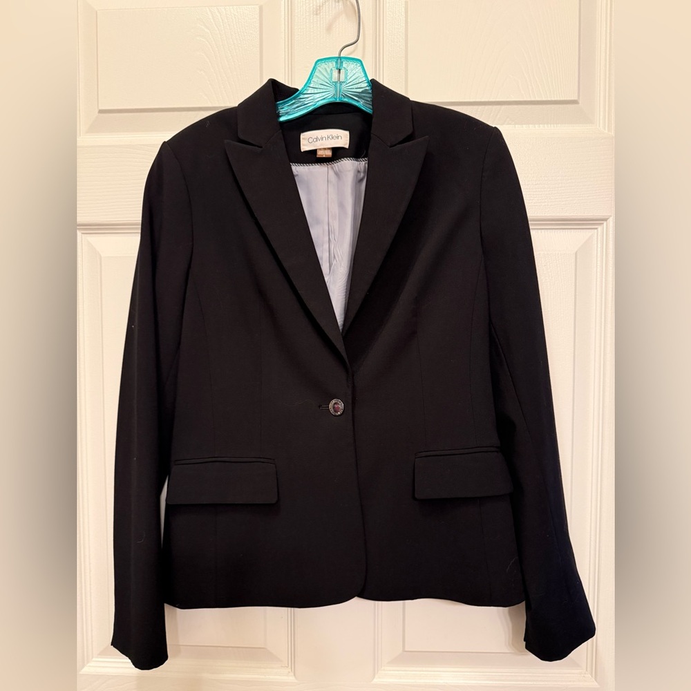 Calvin Klein Women's Classic Black Blazer